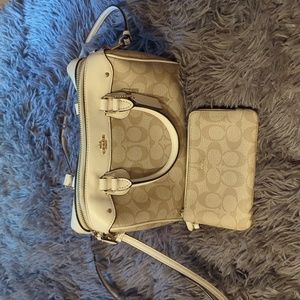 Coach Bag and Wristlet Wallet
